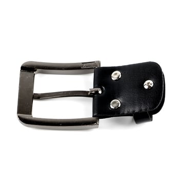 Férfi öv ötvözetes automata csattal, lezser stílus, egész éves használatra