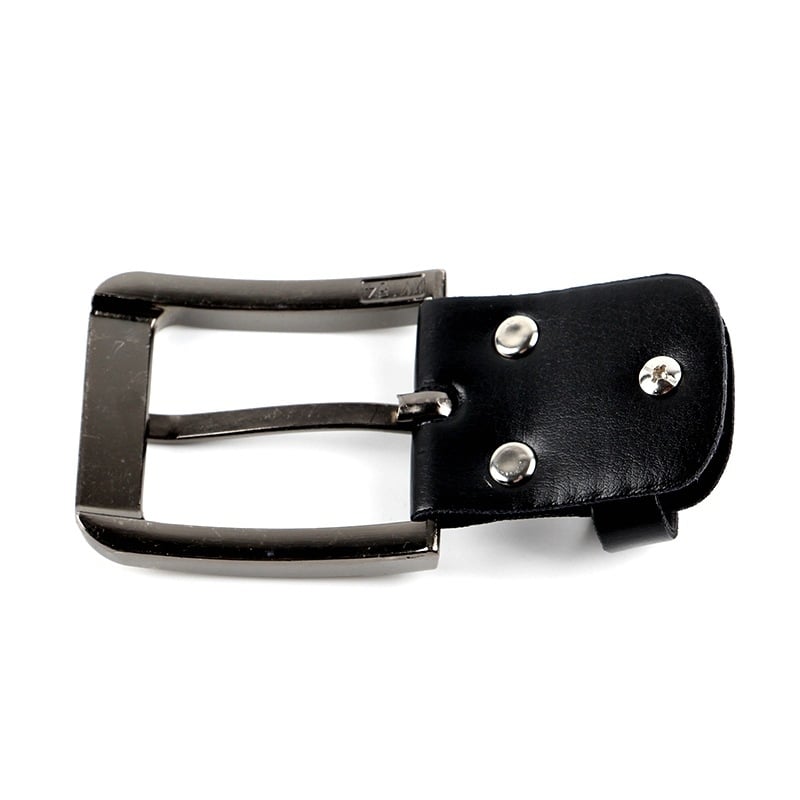 Férfi öv ötvözetes automata csattal, lezser stílus, egész éves használatra