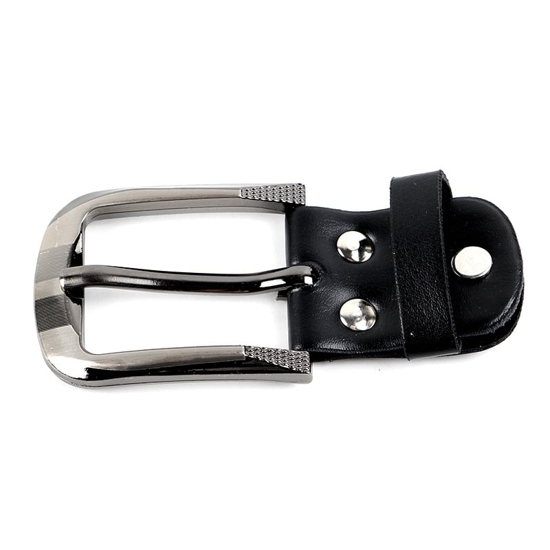 Férfi öv ötvözetes automata csattal, lezser stílus, egész éves használatra