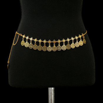 Női deréklánc – mosoly arc dizájn, bohémi retro stílus, ötvözött anyag, menő stílus, 2025 tavaszi bevezetés