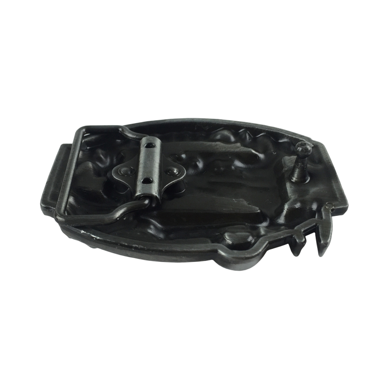 BULLZINE Övcsat 02891 Ötvözet, Sima csat, Nyugati Cowboy Stílus, Ódon ón befejezés