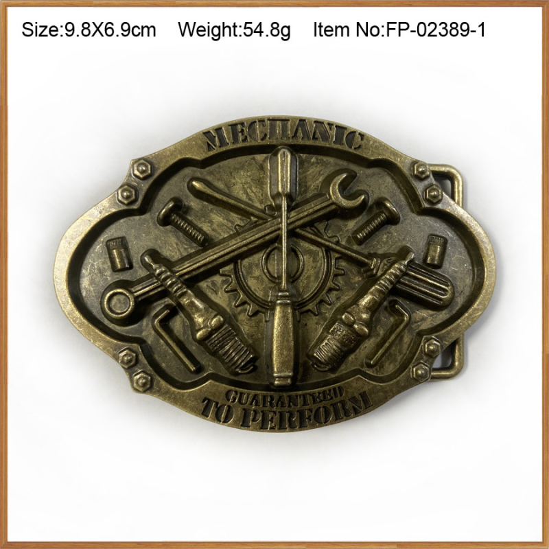 BULLZINE övcsat ötvözetből, sima csat, nyugati cowboy-stílus, kültéri szabadidős használatra