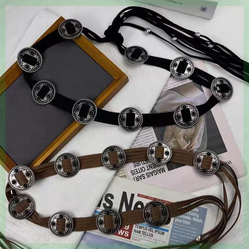 Lanac za struk s resicama - Etnični stil, legirani nakit, mogućnost prilagodbe, Ni Qi Jewelry, ljeto 2024