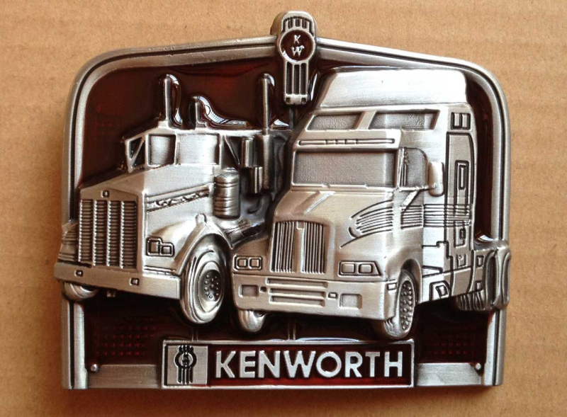 Kenworth kamionska kopča za pojas, od legure, glatka kopča, model HX-C11, pogodno za sva godišnja doba.