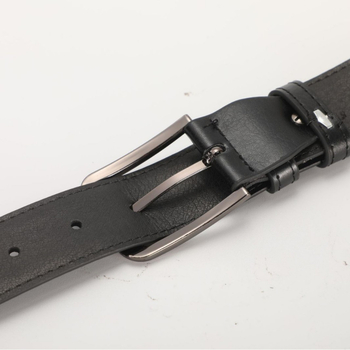 Remen - Unisex PU remen s ovalnom sponom od legure, kopča s iglom, širina 2-4 cm