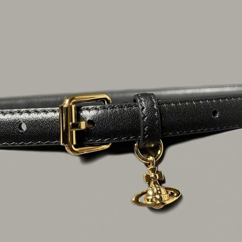 Pojas sa Saturnovim privjeskom, od umjetne kože, metalna kopča s pinom, elegantan minimalistički stil, ljeto 2024