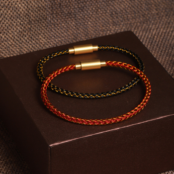 Brățară minimalistă unisex cu placare electrolitică, ediția primăvara 2023, ambalată individual