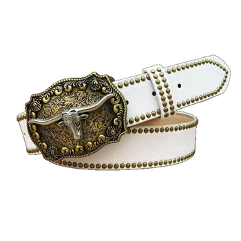 Unisex opasok cezhraničný punk rock s rohovou doskou sponou, PU pás, šírka 2–4 cm, vintage literárny britský retro štýl