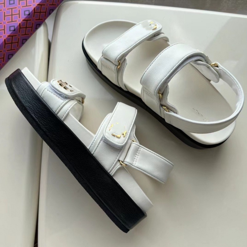 Romos sandalai iš avies odos viršutinis dalis, vidinė avies oda, apvali piršto forma, gumos padas, Velcro užsegimas