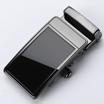 Vyrams skirta automatinė glotni plokštelės sagtis diržui, iš lydinio