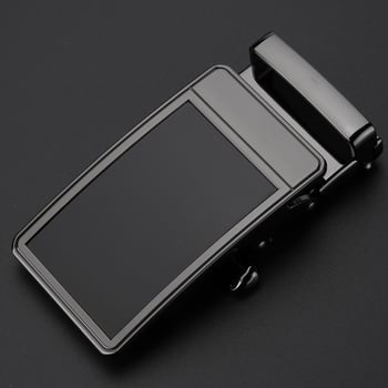 Vyrams skirta automatinė glotni plokštelės sagtis diržui, iš lydinio