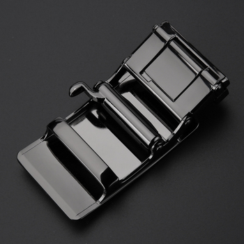 Vyrams skirta automatinė glotni plokštelės sagtis diržui, iš lydinio