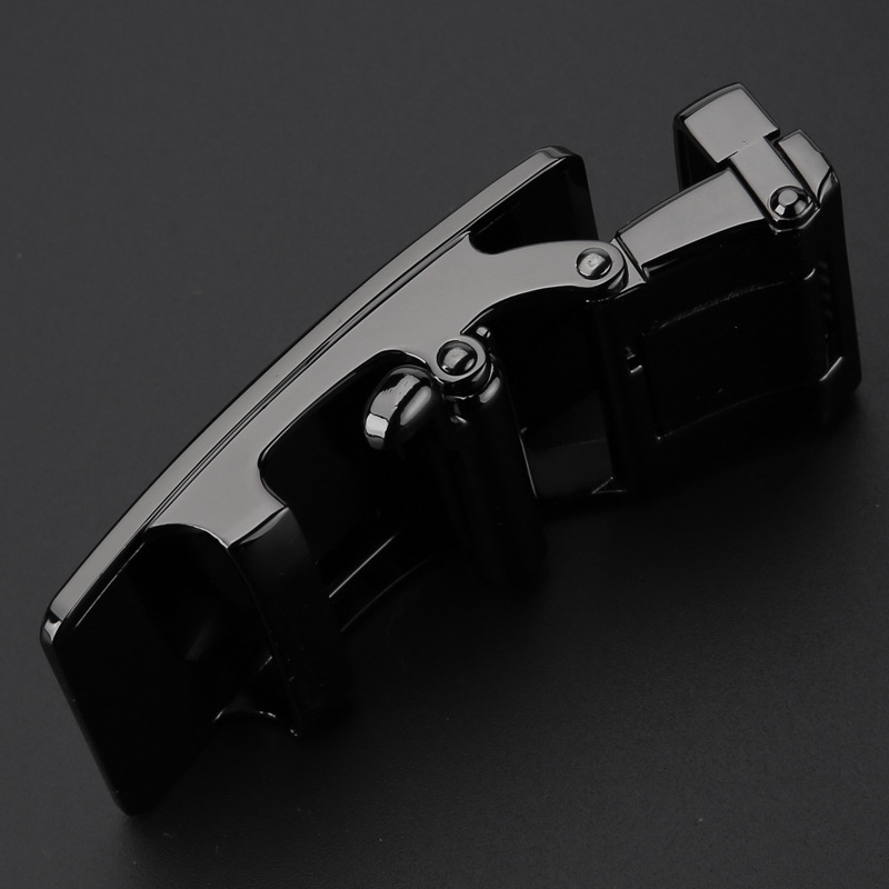 Vyrams skirta automatinė glotni plokštelės sagtis diržui, iš lydinio