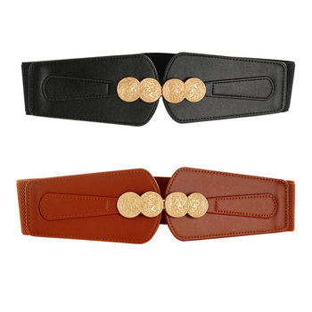 Centură talie — stil simplu, piele sintetică, potrivită pentru toate anotimpurile, model destinat femeilor.