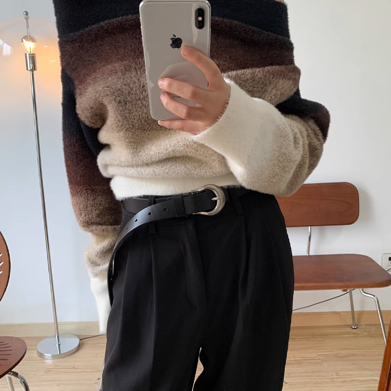 Duben дамски колан от естествена кожа, първи слой телешка кожа, катарама от сплав, закопчаване с щифт, стил бизнес и елегантен, пролет 2023