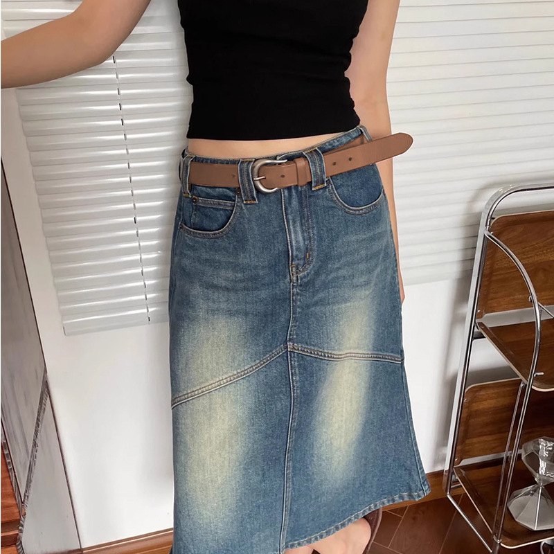 Duben дамски колан от естествена кожа, първи слой телешка кожа, катарама от сплав, закопчаване с щифт, стил бизнес и елегантен, пролет 2023