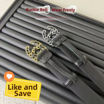 Moteriška juosta su varine ovaline sagtimi, lygi sagtis, raidžių raštas, laisvalaikio stilius