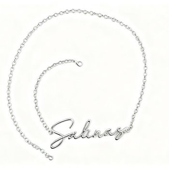 Colier de talie din metal – stil boem cu litere, unisex, stil versatil, personalizare disponibilă