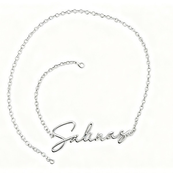 Colier de talie din metal – stil boem cu litere, unisex, stil versatil, personalizare disponibilă