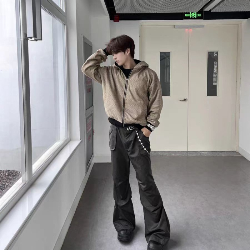 Lanț talie cu motif trifoi cu patru foi • metal • stil hip-hop • unisex pentru tineri