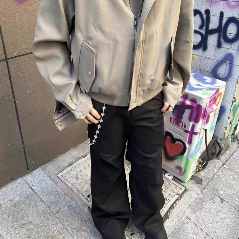 Lanț talie cu motif trifoi cu patru foi • metal • stil hip-hop • unisex pentru tineri