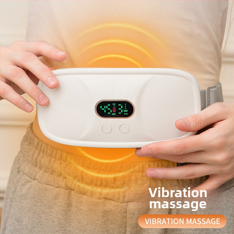 Šildantis dirželis N6 – juosmens masažeris su karšto kompreso ir vibracijų masažu, 4 lygiai, 45–65°C, įkrovimo maitinimas