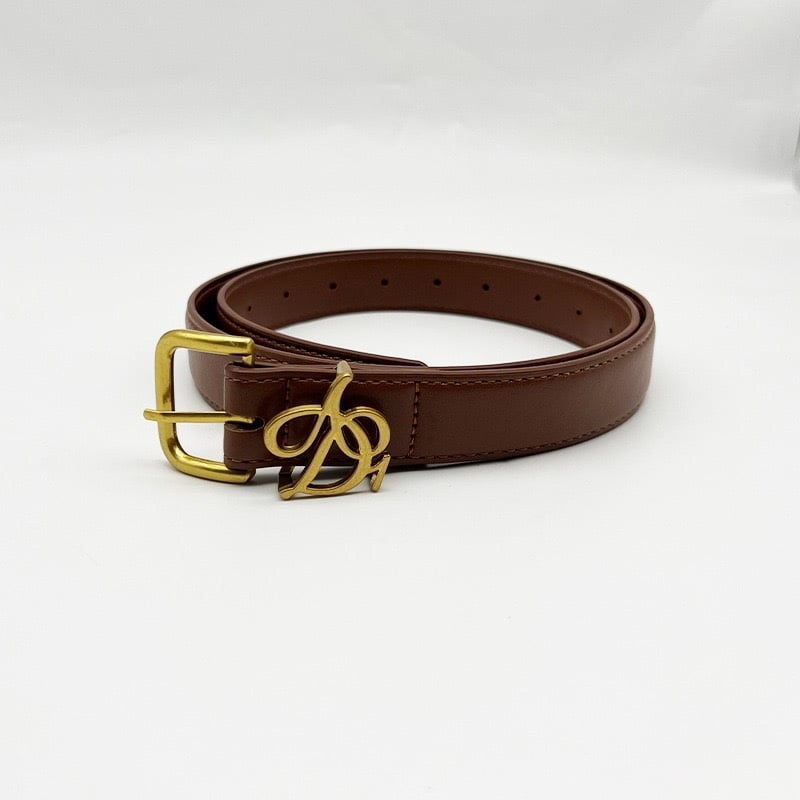 Женски колан от изкуствена кожа, корейски стил, ширина 2–4 см, пряжка от сплав, закопчаване: щифтова, марка Feidixin