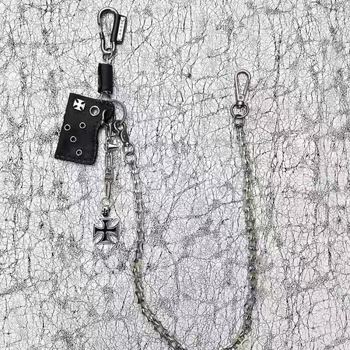 Ženski Vintage Punk Y2K kaiš — PU koža, metalna kopča od željeza, kopča s klinom, debeli stil (>4 cm), ljeto 2025