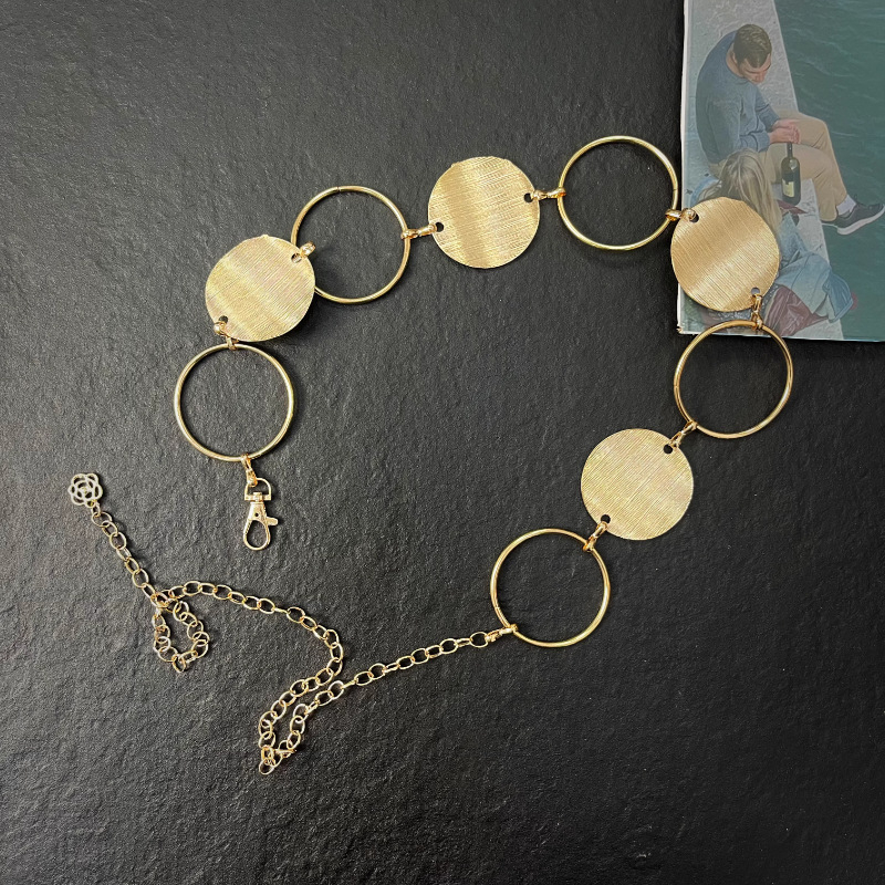 Метален поясен синджир – унисекс, за възрастни, лято 2025