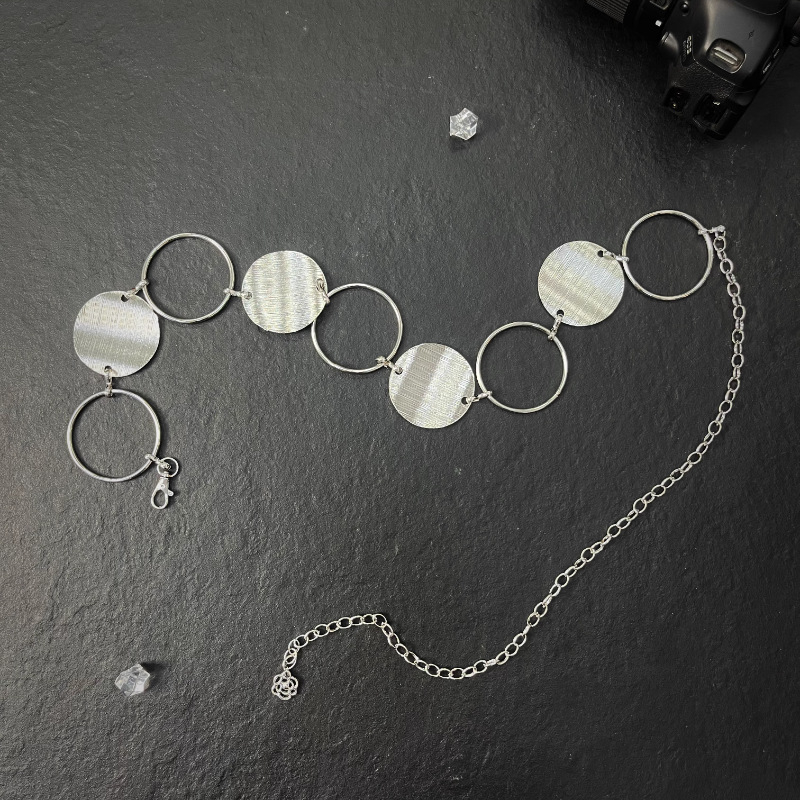 Метален поясен синджир – унисекс, за възрастни, лято 2025