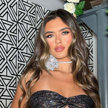 Вратовръзка-панделка за яка с кристални камъни, GC269, ръчна изработка, пластмаса