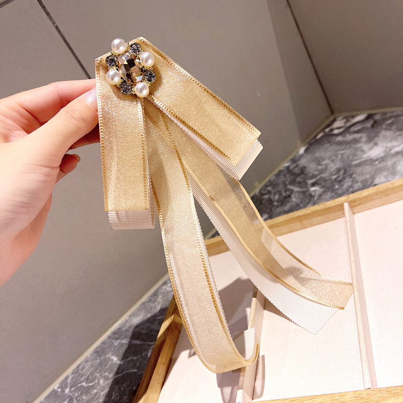 Ovratnik cvijet mašna za žene, korejski stil, saten završna obrada, plosni vrh, monokromni materijal (standardna širina mašne, saten završna obrada, plosni vrh, žena, korejski stil)