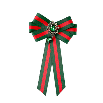 Broš za ovratnik s camelijom, retro stil, unisex, materijal tkanina, oblik mašne, podstava poliester