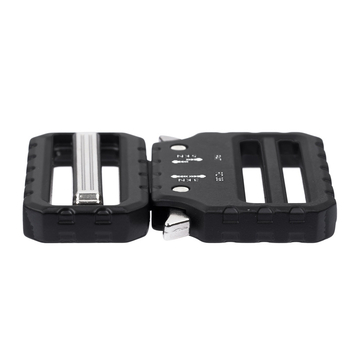 Kuka za pojas od cinkovog legura, zmijskog oblika, dvostrano podesiva, s mehanizmom brzog oslobađanja