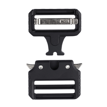 Kuka za pojas od cinkovog legura, zmijskog oblika, dvostrano podesiva, s mehanizmom brzog oslobađanja