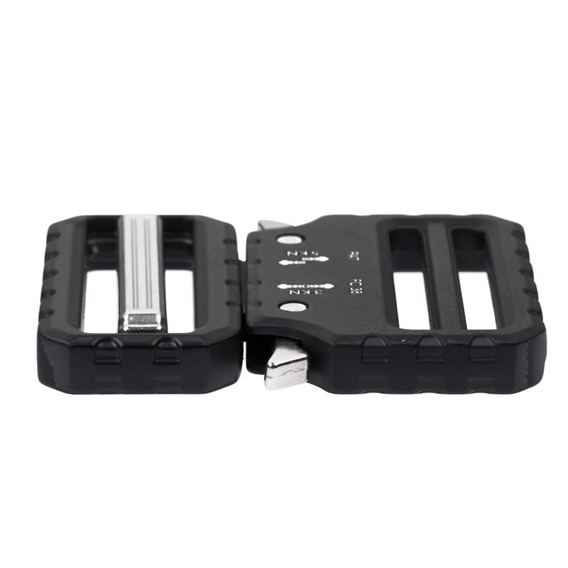 Kuka za pojas od cinkovog legura, zmijskog oblika, dvostrano podesiva, s mehanizmom brzog oslobađanja