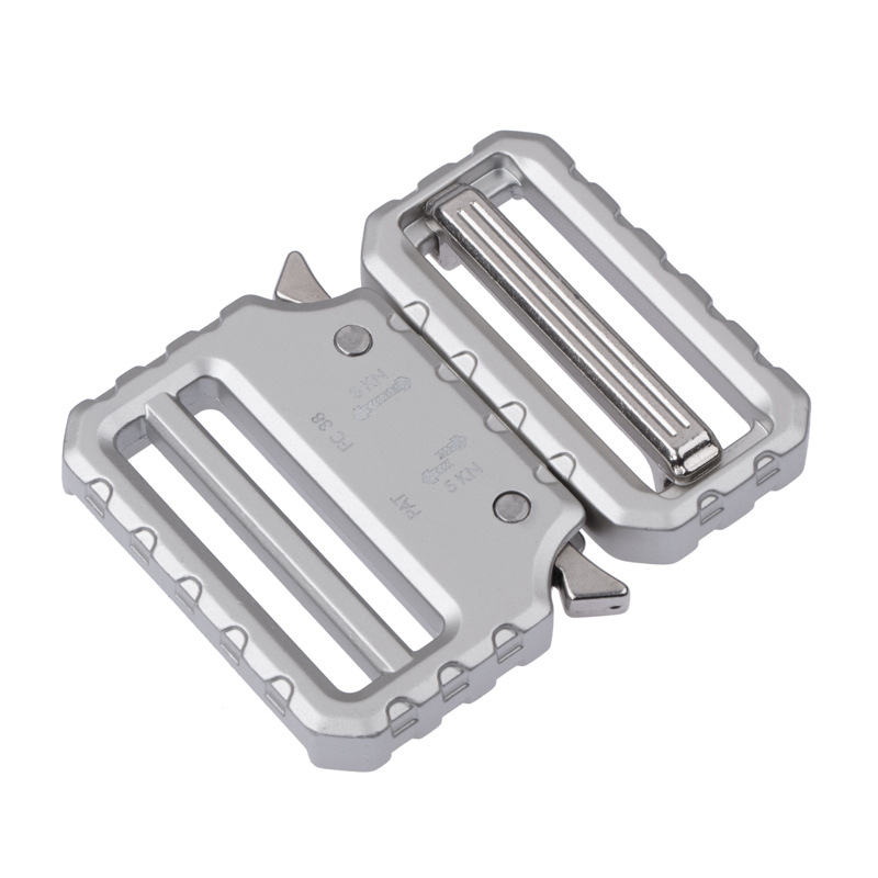 Kuka za pojas od cinkovog legura, zmijskog oblika, dvostrano podesiva, s mehanizmom brzog oslobađanja