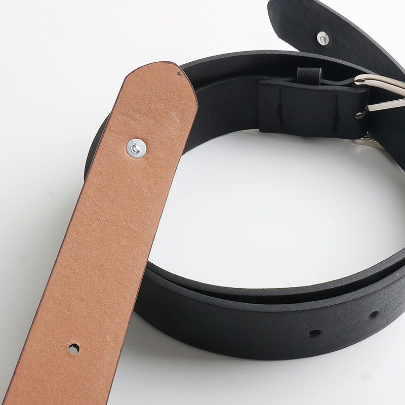 Remen od PU kože — unisex, Saturn inspiriran dizajn, spona PU/imitacijske kože, kopča s pin mehanizmom