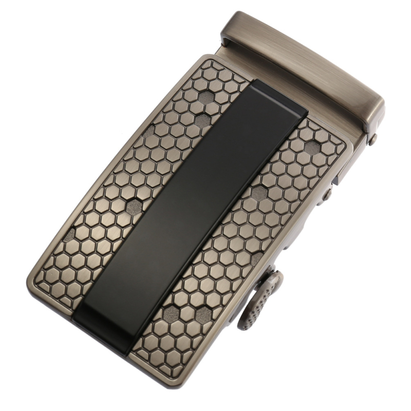 Ανδρική μόδα αγκράφα ζώνης από κράμα ψευδαργύρου, αυτόματο κούμπωμα LY25-0352