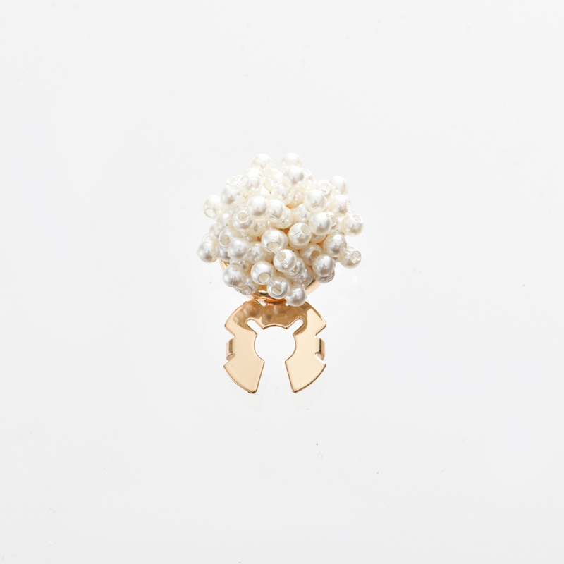 Декоративни копчета за облекло от кристално-сплав, форма на цвете, корейски стил, дамски, вид кристал: кристал, обработка: печено боядисване