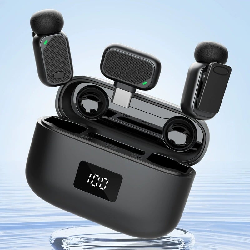 Mini6 bežični lavalier mikrofon za video prijenos uživo – Bluetooth 5.0, 20 Hz–20 kHz, SNR ≥75 dB, ugrađena baterija 300–500 mAh, trajanje baterije 6–8 h