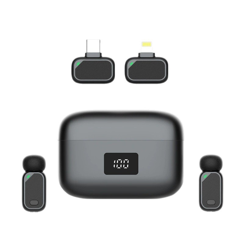 Mini6 bežični lavalier mikrofon za video prijenos uživo – Bluetooth 5.0, 20 Hz–20 kHz, SNR ≥75 dB, ugrađena baterija 300–500 mAh, trajanje baterije 6–8 h