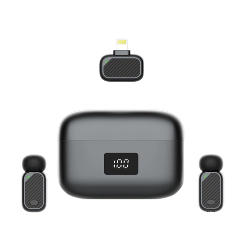 Mini6 bežični lavalier mikrofon za video prijenos uživo – Bluetooth 5.0, 20 Hz–20 kHz, SNR ≥75 dB, ugrađena baterija 300–500 mAh, trajanje baterije 6–8 h