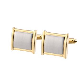 Vario manžetinių segtukų ir kaklaraiščių klipo komplektas, elektroplatinavimas, geometrinis vyriškas dizainas