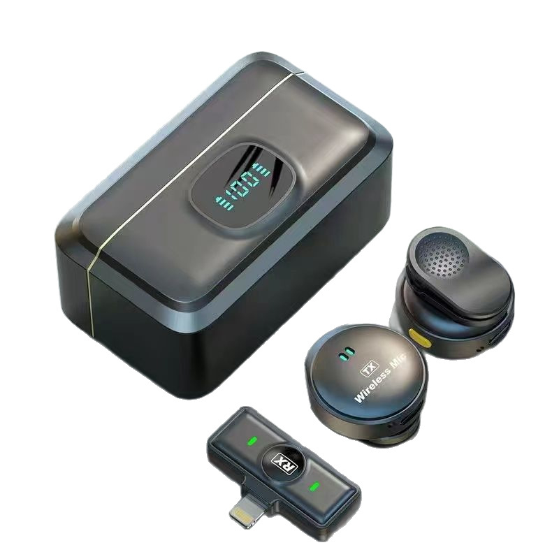 Μικρόφωνο Lavalier για ζωντανή μετάδοση (ενσωματωμένη μπαταρία; χαμηλός θόρυβος κάτω από 60 dB; ονομαστική ισχύς 5)