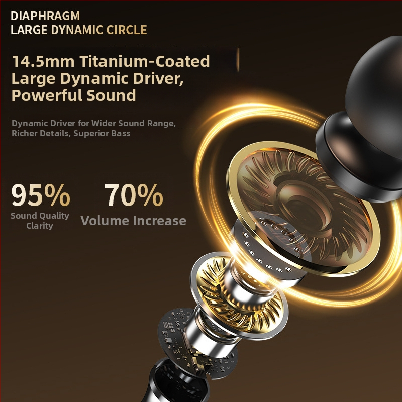 Karaoke Lavalier Bluetooth kõrvaklapid kõrvaklipsiga – Bluetooth 6.0, topeltühendus, mälukaardi tugi, reverberatsioon ja müra vähendamine