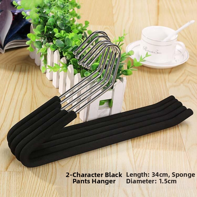 Law Exhibition Slīdmizturīgs biksu turētājs – Daudzfunkcionālie klipsi, Metāla drēbju organizētājs, iepakojums 200 gab.