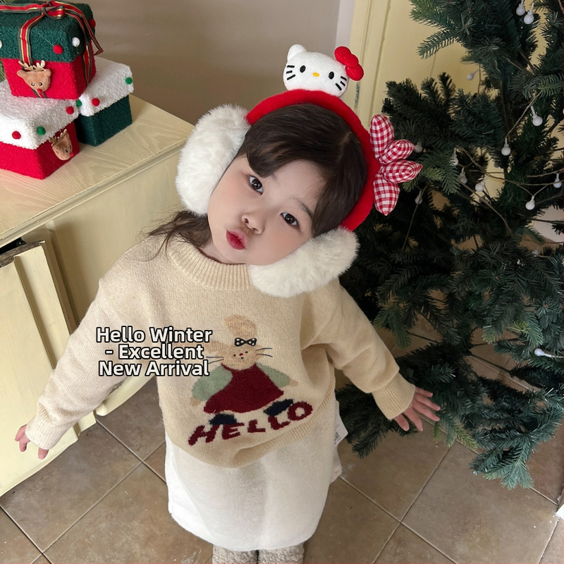 Zimné plyšové ušné ohrievače s mačacím dizajnom pre ženy a deti – skladateľné, vonkajšie použitie, plyšový materiál, zimná 2025