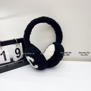 Vlnené náušné mufy na uši - unisex, zimné teplo, na cestovanie