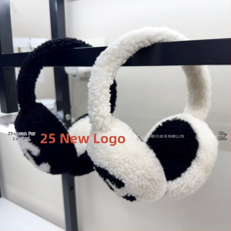 Vlnené náušné mufy na uši - unisex, zimné teplo, na cestovanie